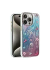 Mey İthalat®  iPhone 15 Pro Kılıf Blade Aynalı Desenli Kapak - Desen 4