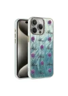 Mey İthalat®  iPhone 15 Pro Kılıf Blade Aynalı Desenli Kapak - Desen 9