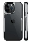 Mey İthalat®   iPhone 15 Pro Kılıf Boyi Silikon Kapak - Titan Gri