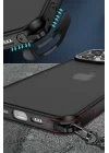 Mey İthalat®   iPhone 15 Pro Kılıf Elegant Kapak - Pudra