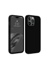 Mey İthalat®  iPhone 15 Pro Kılıf First Silikon - Siyah