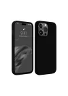 Mey İthalat®  iPhone 15 Pro Kılıf First Silikon - Siyah