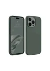 Mey İthalat®  iPhone 15 Pro Max Kılıf First Silikon - Koyu Yeşil