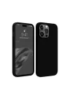 Mey İthalat®  iPhone 15 Pro Max Kılıf First Silikon - Siyah