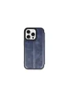 Mey İthalat®  iPhone 15 Pro Max Kılıf Flip Cover - Lacivert