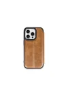 Mey İthalat®   iPhone 15 Pro Max Kılıf Flip Cover - Taba