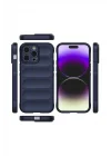 Mey İthalat®   iPhone 15 Pro Max Kılıf Optimum Silikon - Lacivert
