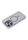Mey İthalat®  iPhone 15 Pro Max Kılıf Roblox Lens Magsafe Standlı Kapak - Lila