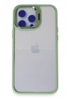 Mey İthalat®  iPhone 15 Pro Max Kılıf Roblox Lens Standlı Kapak - Yeşil