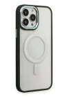 Mey İthalat®   iPhone 15 Pro Max Kılıf Room Magneticsafe Silikon - Köknar Yeşili