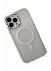 Mey İthalat®   iPhone 15 Pro Max Kılıf Room Magneticsafe Silikon - Su Yeşili