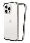 Mey İthalat®  iPhone 15 Pro Max Land Bumper Koruma Kapak - Titan Gri
