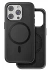 Mey İthalat®  iPhone 15 Pro Max Puskas Magsafe Kapak - Siyah