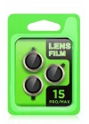 Mey İthalat®  iPhone 15 Pro Max Raze Metal Kamera Lens - Titan Gri