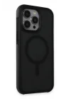 Mey İthalat®  iPhone 15 Pro Max Toras Airbag Magsafe Kapak - Siyah