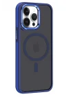 Mey İthalat®  iPhone 15 Pro Max Winner Magsafe Kapak - Lacivert