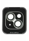 Mey İthalat®  iPhone 15 PVD Metal Kamera Lens - Açık Yeşil