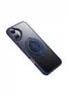Mey İthalat®  iPhone 16 Avatar 360 Dönen Magsafe Kapak - Lacivert