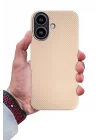 Mey İthalat®  iPhone 16 Besa Magsafe Kapak - Desert