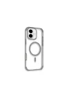 Mey İthalat®   iPhone 16 Hilton Magsafe Kapak - Titan Gri