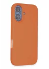 Mey İthalat®  iPhone 16 Home Magsafe Kapak - Turuncu