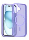 Mey İthalat®  iPhone 16 Jota Magsafe Kapak - Lila