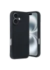 Mey İthalat®   iPhone 16 Kılıf Aras Deri Kapak - Siyah