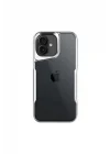 Mey İthalat®   iPhone 16 Kılıf Boyi Silikon Kapak - Gümüş