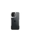 Mey İthalat®   iPhone 16 Kılıf Boyi Silikon Kapak - Gümüş