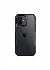 Mey İthalat®   iPhone 16 Kılıf Boyi Silikon Kapak - Siyah