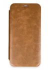 Mey İthalat®   iPhone 16 Kılıf Flip Cover - Taba