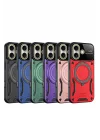 Mey İthalat®   iPhone 16 Kılıf Joy Lens Standlı Kapak - Siyah
