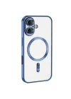 Mey İthalat®   iPhone 16 Kılıf Kross Magneticsafe Kapak - Mavi