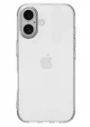 Mey İthalat®   iPhone 16 Kılıf Lüx Şeffaf Silikon