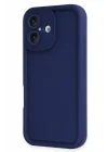 Mey İthalat®   iPhone 16 Kılıf Viera Silikon - Lacivert