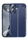 Mey İthalat®   iPhone 16 Plus Kılıf Auto Focus Kapak - Lacivert