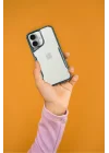 Mey İthalat®   iPhone 16 Plus Kılıf Boyi Silikon Kapak - Pembe