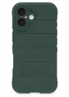 Mey İthalat®   iPhone 16 Plus Kılıf Optimum Silikon - Koyu Yeşil