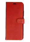Mey İthalat®   iPhone 16 Plus Kılıf Trend S Plus Kapaklı Kılıf - Kırmızı