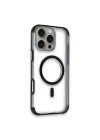Mey İthalat®   iPhone 16 Pro Hilton Magsafe Kapak - Siyah