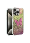 Mey İthalat®  iPhone 16 Pro Kılıf Blade Aynalı Desenli Kapak - Desen 5