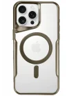 Mey İthalat®   iPhone 16 Pro Kılıf Boyi Magsafe Silikon Kapak - Desert