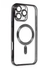 Mey İthalat®   iPhone 16 Pro Kılıf Kross Magneticsafe Kapak - Siyah