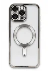 Mey İthalat®   iPhone 16 Pro Kılıf Kross Magneticsafe Kapak - Titan Gri