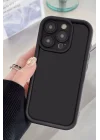 Mey İthalat®   iPhone 16 Pro Kılıf Viera Silikon - Koyu Yeşil