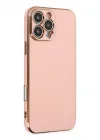 Mey İthalat®   iPhone 16 Pro Kılıf Volet Silikon - Pembe