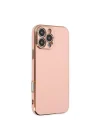 Mey İthalat®   iPhone 16 Pro Kılıf Volet Silikon - Pembe