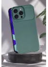 Mey İthalat®   iPhone 16 Pro Max Kılıf Auto Focus Karbon Kapak - Lacivert