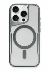 Mey İthalat®   iPhone 16 Pro Max Kılıf Boyi Magsafe Silikon Kapak - Yeşil