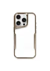 Mey İthalat®   iPhone 16 Pro Max Kılıf Boyi Silikon Kapak - Desert